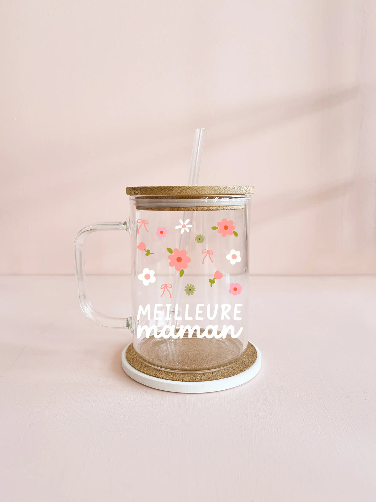 Boho Mug 17oz - Best Mom Flowers & Swirls - MOMY