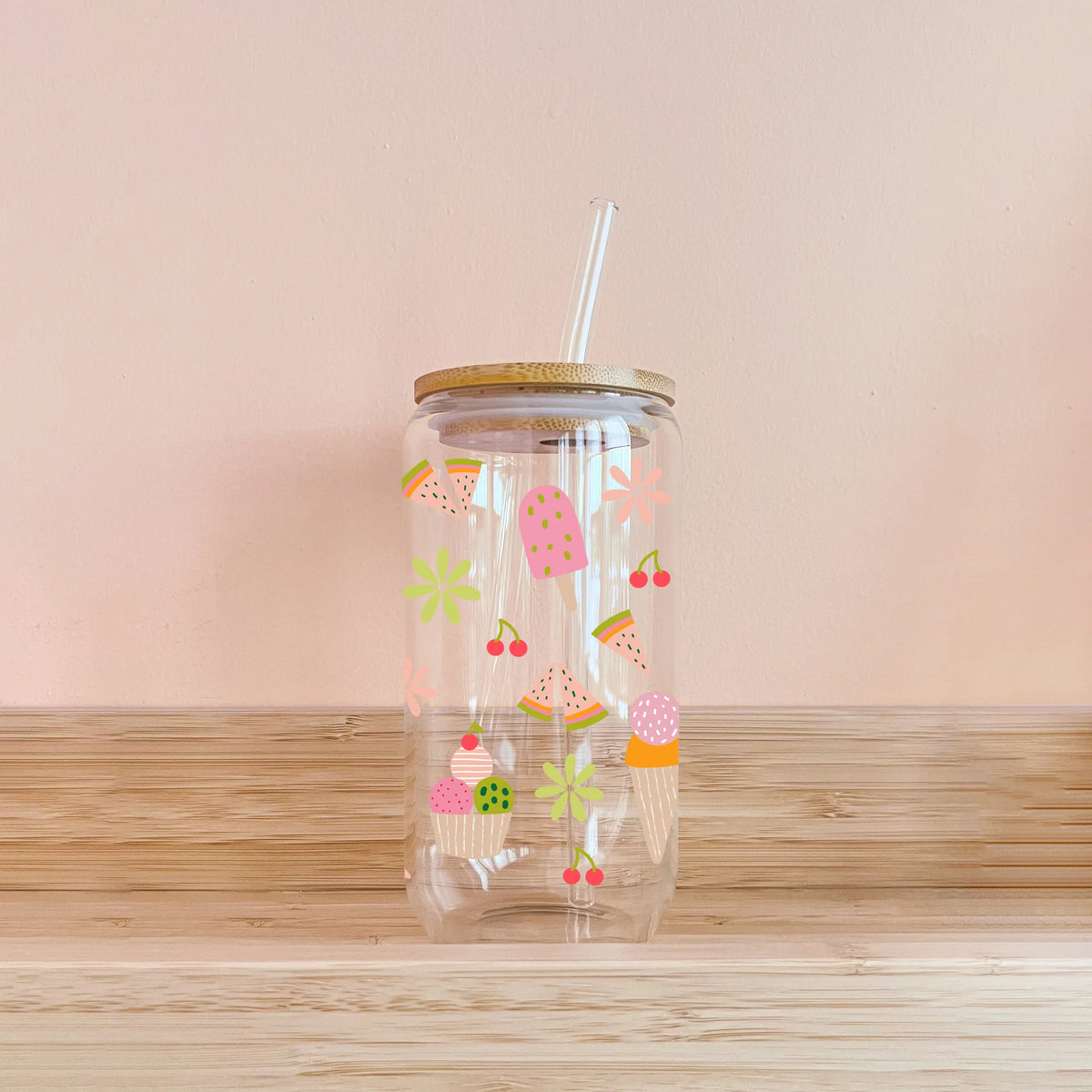 Verre boho - sorbet - MOMY