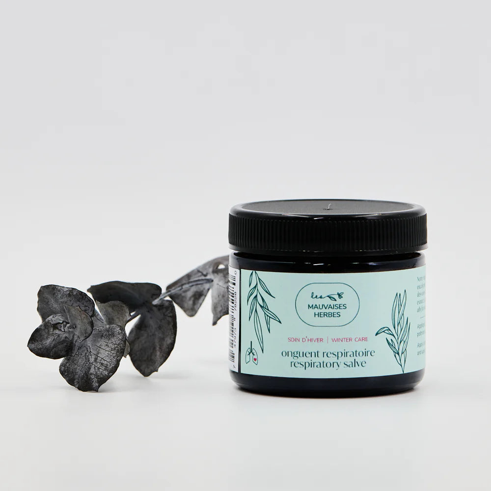 Onguent respiratoire - eucalyptus et ravintsara -  les mauvaises herbes