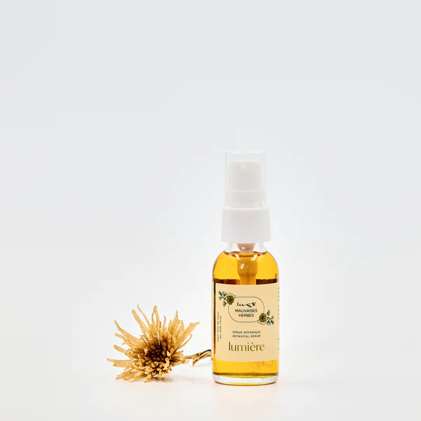Sérum visage Lumière | tous types de peau (Sérum illuminateur) - les mauvaises herbes