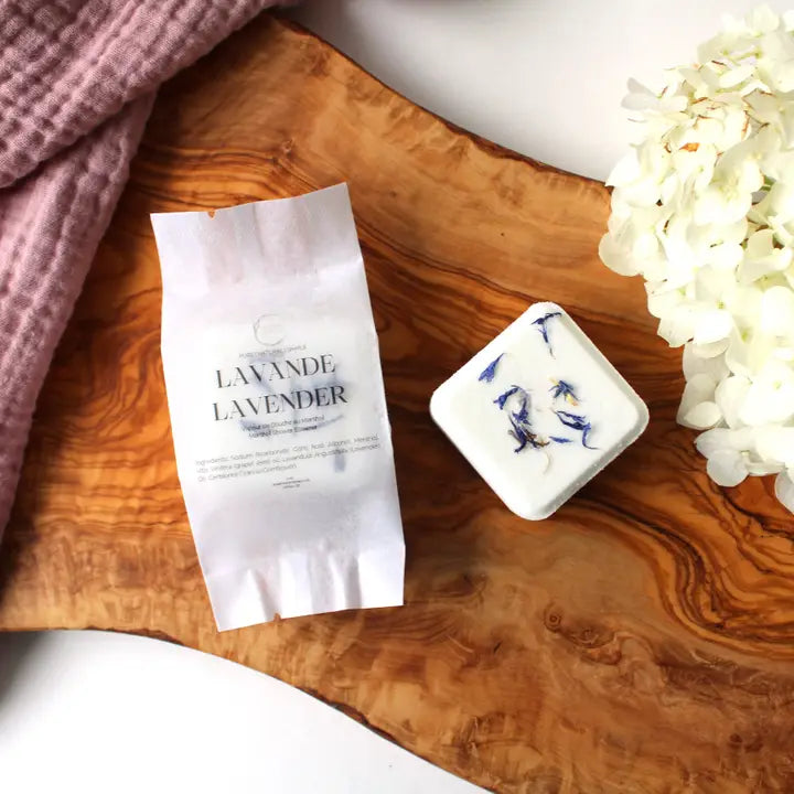 LAVANDE | galet de douche individuel - Hudson Soap Co