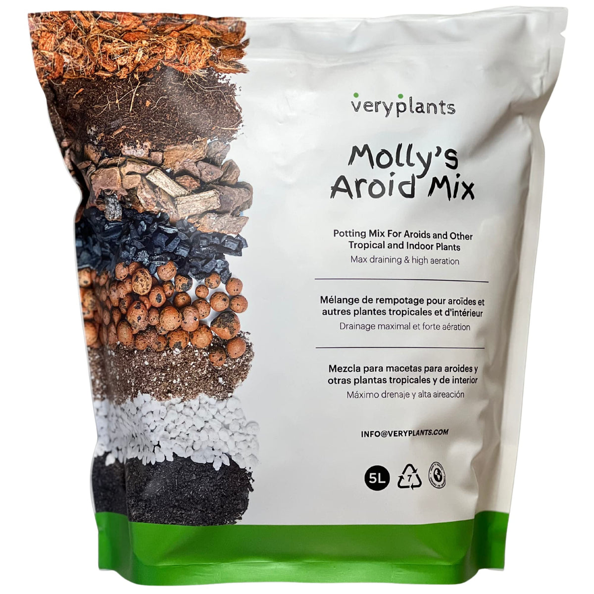 Molly's Aroid Mix ( very plants ) 5.5L