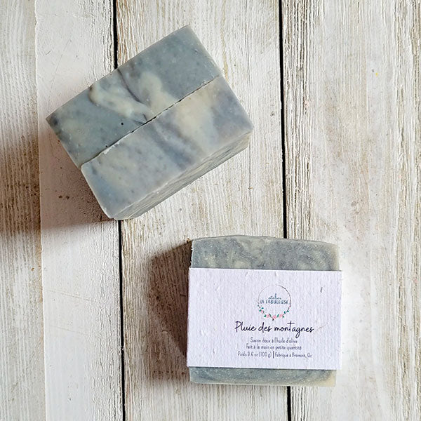 Savon Pluie des montagnes - Atelier La Fabuleuse