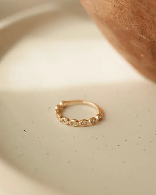 Bague Océanne Vermeil - SOHA & CO