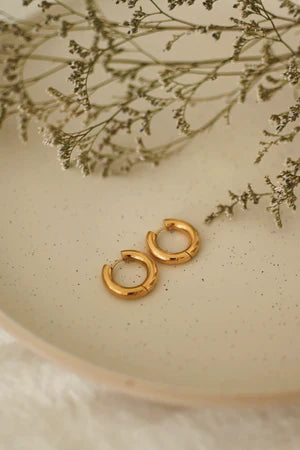 boucles d'oreilles - Bold Hoops - 24mm - vermeil - SOHA & CO