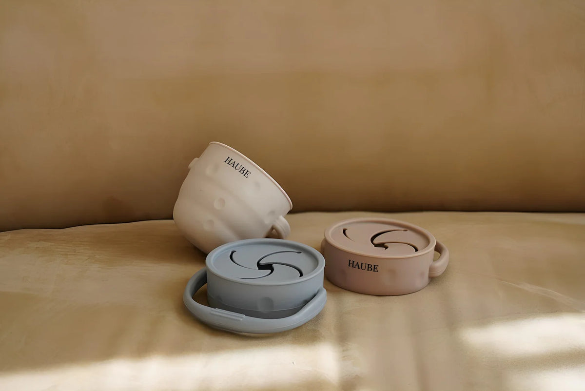 Bol à collations en silicone Crème - Haube
