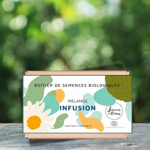 Seed - 'Infusion Blend' Seed Box Organic - Heritage Seeds