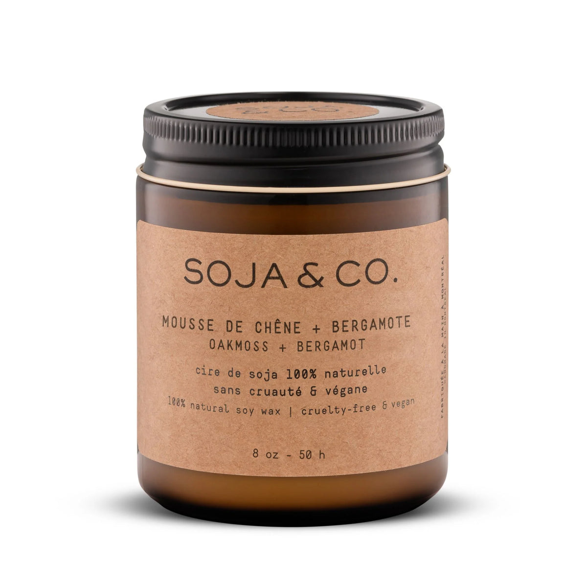 Candle | Oakmoss + Bergamot - SOY & CO