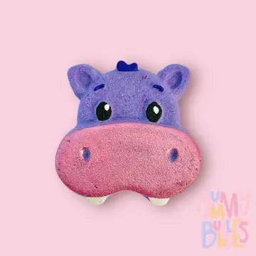 bombe de bain - Bain Moussant - Hippopotame - 160 g - yummy bubble