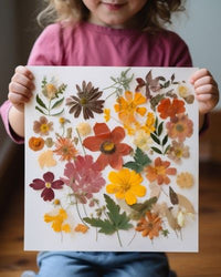 Dimanche 8 juin 12h30 à 13h30 - Création d'un herbier de fleurs pressées (format 4"x6") - Les Cantons Fleuris