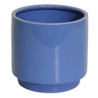 Pot bleu en céramique 5.3"DX4.7"H - CE05-353
