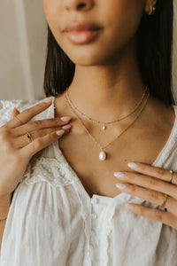Chaîne Perla Evie - Plaqué Or - Soha&Co