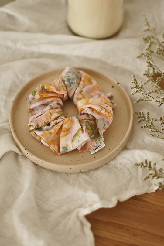 Chouchou fleuri - Madeleine - SOHA & CO