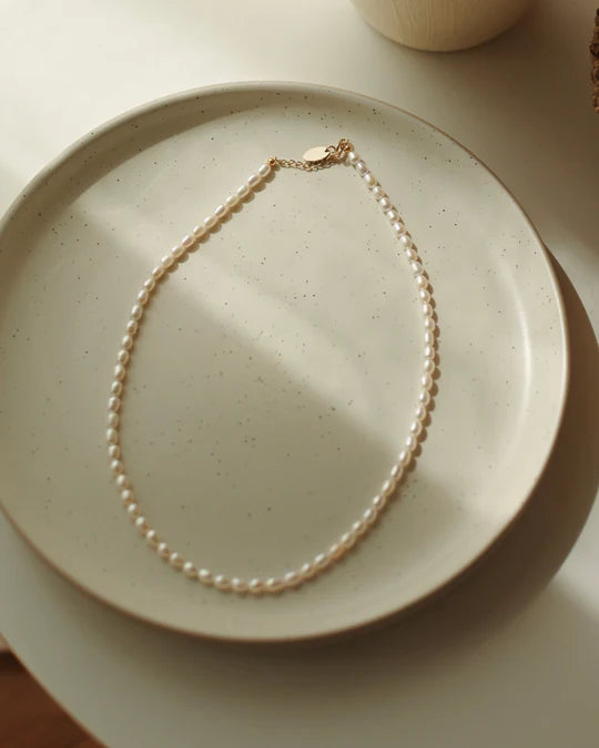 Collier de perles d'eau douce Naïa - Vermeil - SOHA & CO
