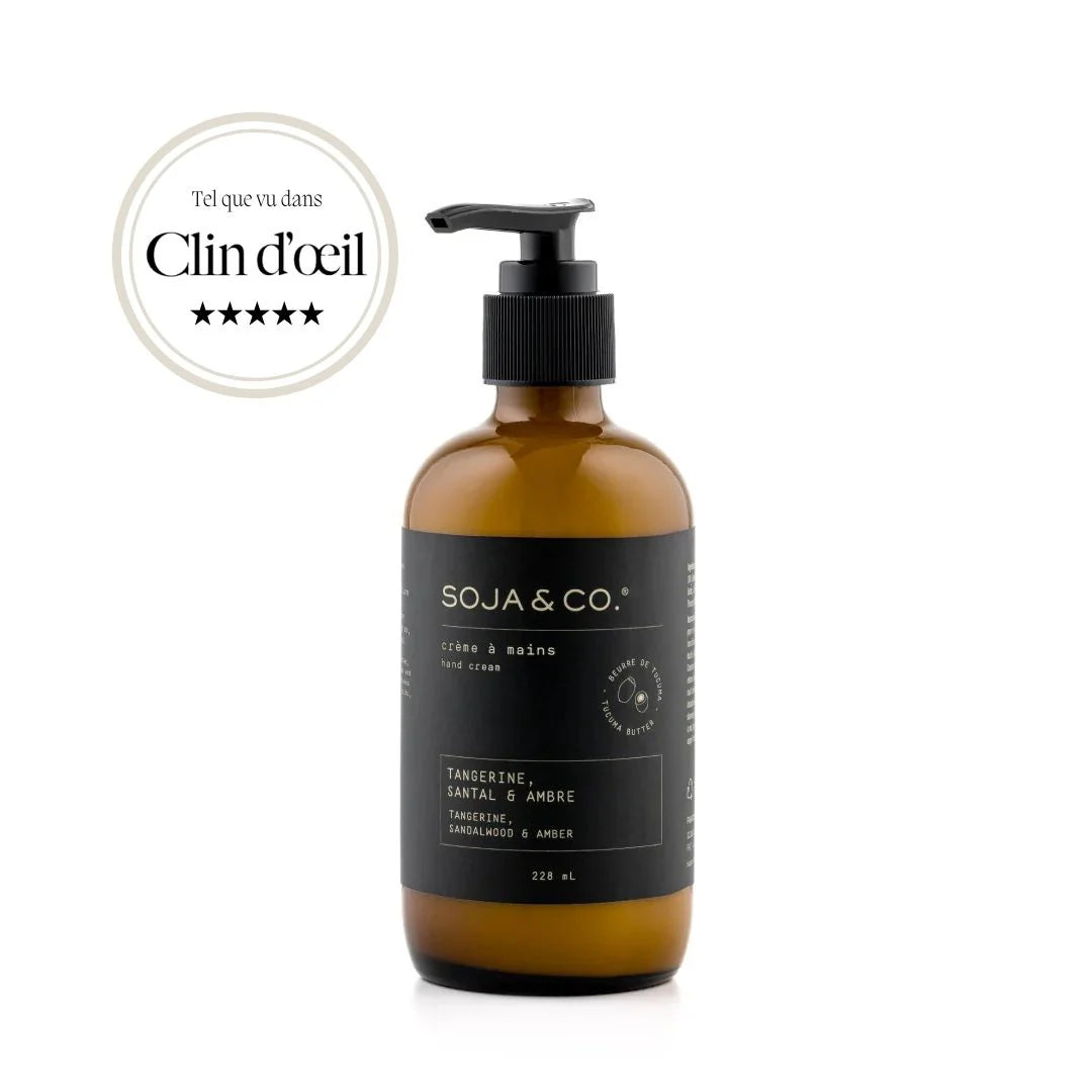 Crème à mains | Tangerine, Santal & Ambre - SOJA & CO