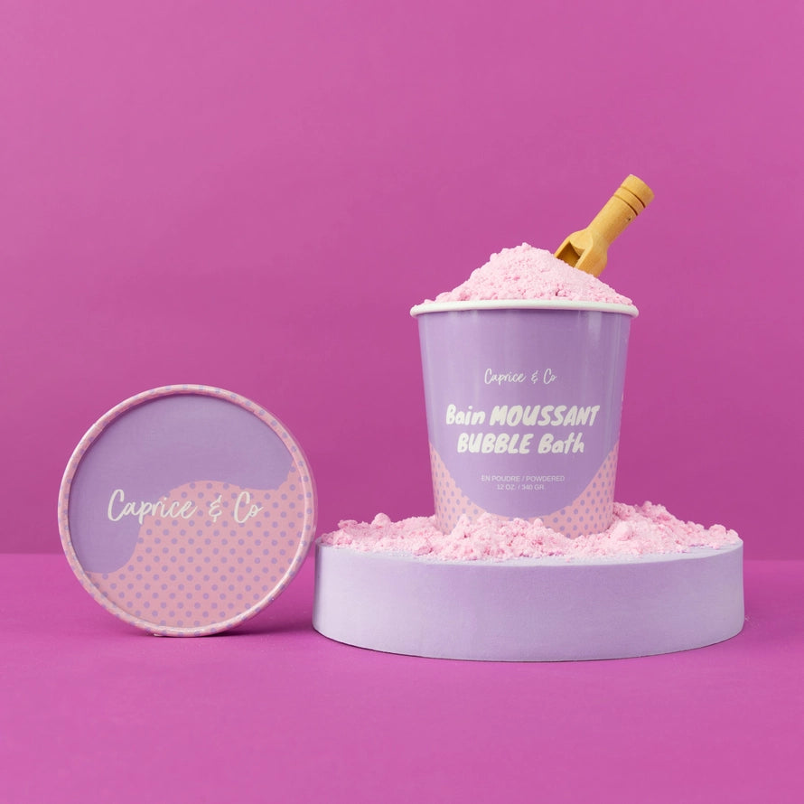 Bain moussant  Violet - Poire et melon - Caprice & CO