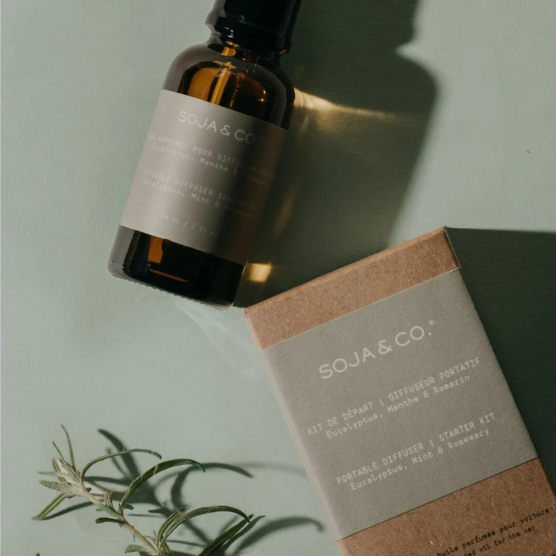 Diffuseur portable | Eucalyptus, menthe et romarin - SOJA&CO