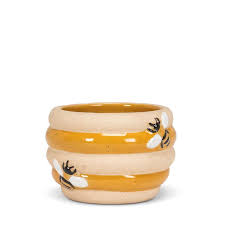 Cache-pot - Petite jardinière ruche – 2 po H - 27-BEEHIVE-SM