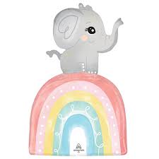 Ballon - SATIN BABY ELEPHANT 21"X30" - Code de produit : 47892