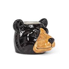 Cache-pot - Jardinière ours noir moyenne – 3,5 po H - 27-BRUNO-MD