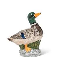 Vase bourgeon colvert debout – 4 po H - 27-WILDLIFE-2024
