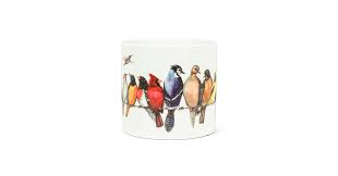 Cache-pot Oiseaux sur un fil – 4,5 po de diamètre - 27-PARADE-085-SM
