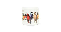 Cache-pot Oiseaux sur un fil – 4,5 po de diamètre - 27-PARADE-085-SM