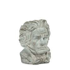 Petit cache-pot tête de Beethoven – 9 po H - 27-LUDWIG-203-SM