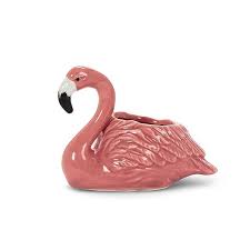 Petit cache-pot flamant rose – 3 po H - 27-MINIKIN-310
