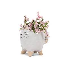 Cache-pot - Petite jardinière chat avec queue – 4 po L - 27-CRITTER-201