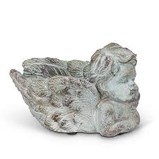 Cache-pot - Jardinière chérubin au repos – 7 po L - 27-ANGELIC-213