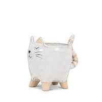 Cache-pot - Petite jardinière chat avec queue – 4 po L - 27-CRITTER-201