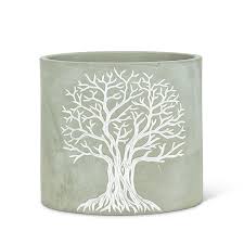 Grand cache-pot décoratif Arbre de vie – 6,5 po - 27-WISDOM-LG
