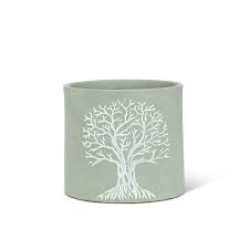 Petit cache-pot décoratif Arbre de vie – 5 po - 27-WISDOM-SM