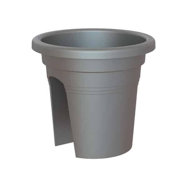 Pot plastique Venezia Balcon Pot 30cm/12" Anthracite