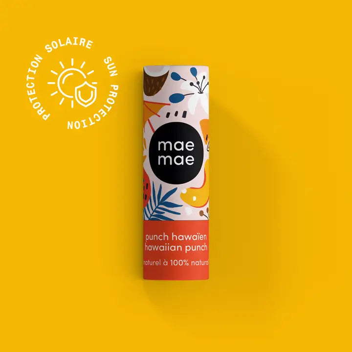 Baume à lèvres naturel Hawaiian Punch SPF 15 - maemae