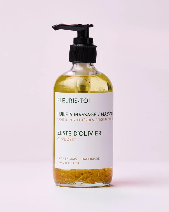 Olive Zest Massage Oil - Bloom Yourself