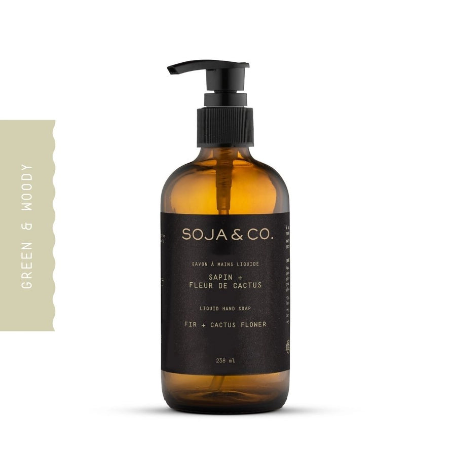 Savon à mains liquide | Sapin + Fleur de cactus - SOJA & CO
