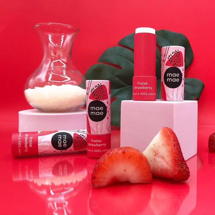 Baume à lèvres naturel Fraise - maemae