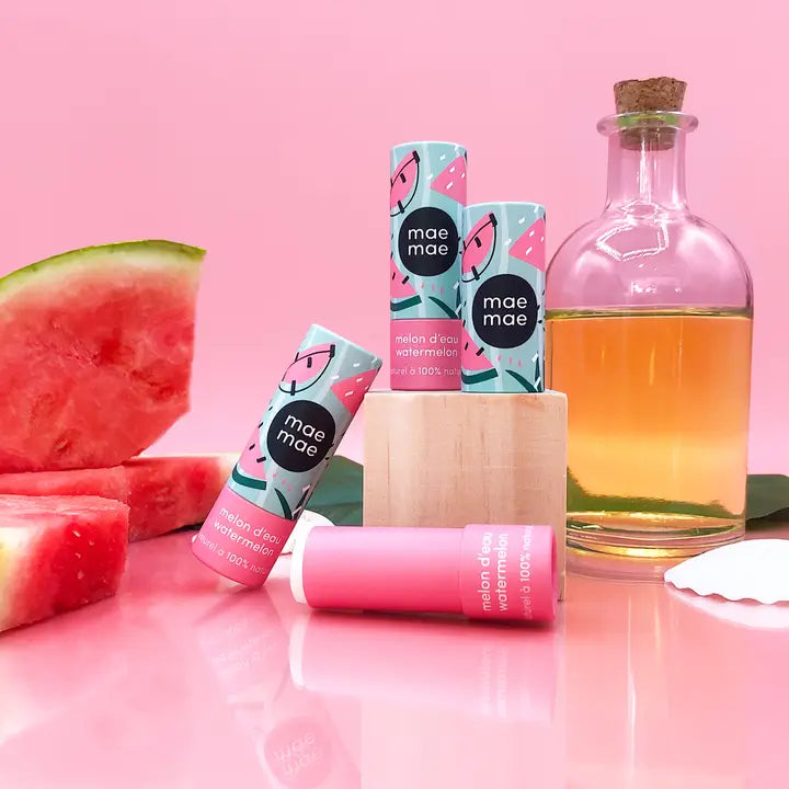 Baume à lèvres naturel Melon d'eau - maemae