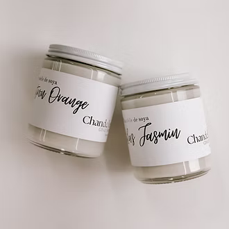 Chandelle Lilas & Jasmin - Gin & Smoke