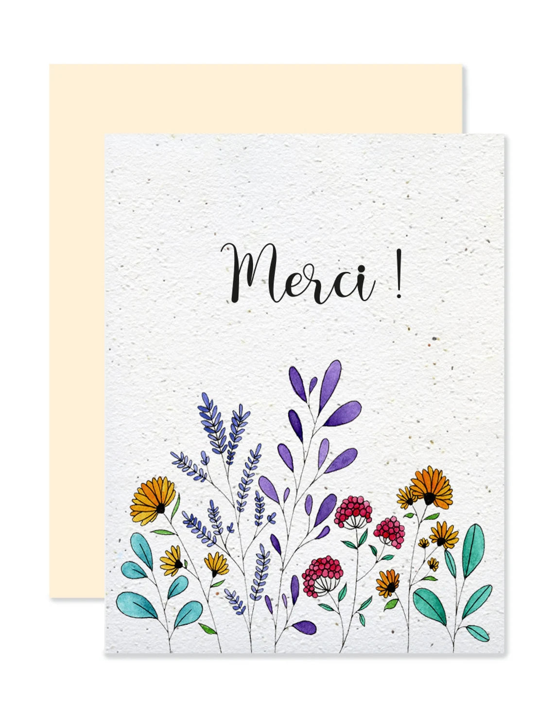 Carte à planter - Merci! - Emmanuelle Langelot - Illustrations