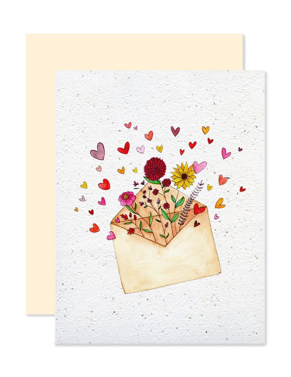 Carte à planter - Lettre d'amour - Emmanuelle Langelot - Illustrations