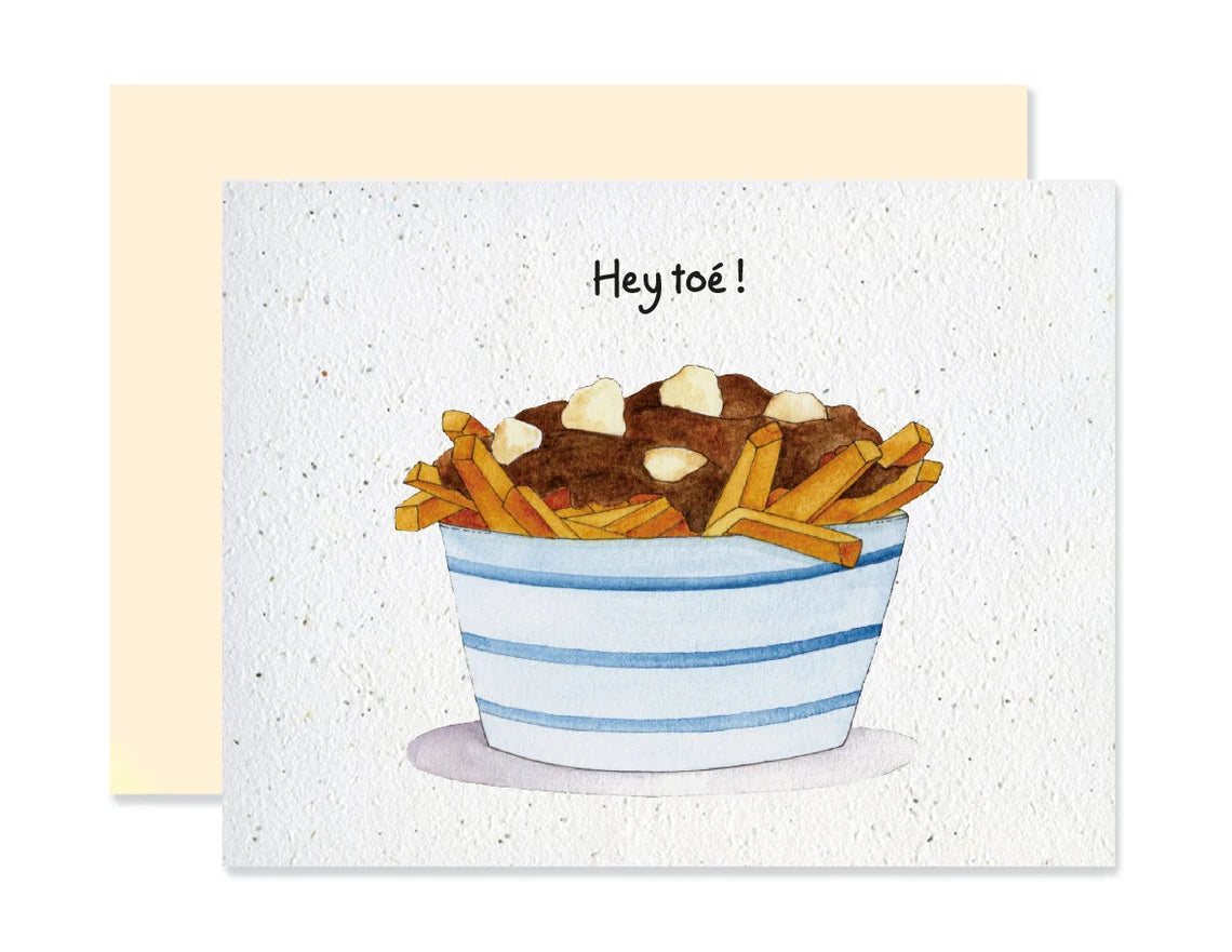 Carte à planter - Poutine - Emmanuelle Langelot - Illustrations