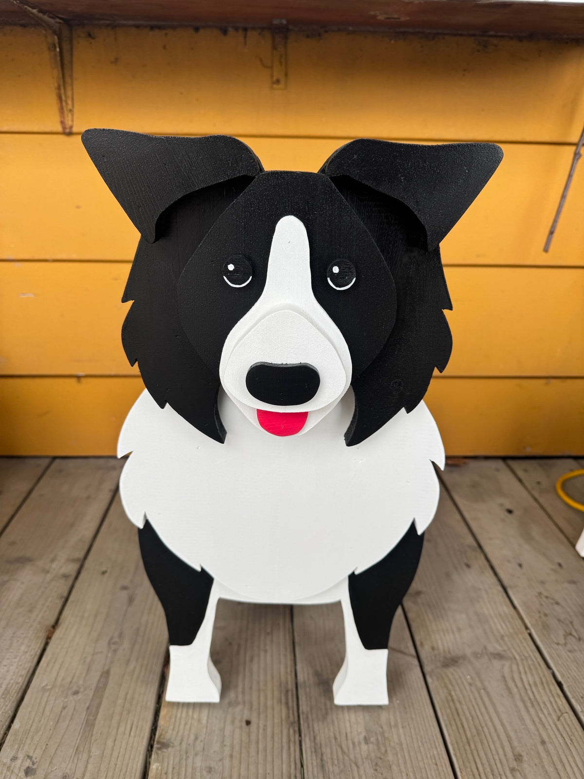 Balconnière en chiens - artisan local - L&G
