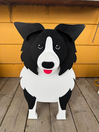 Balconnière en chiens - artisan local - L&G