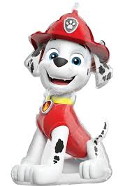 Ballon - M.33'' PAW PATROL -MARSHALL H / S - Code de produit : 45410