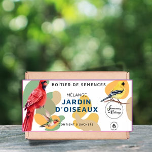 Seed - 'Bird Garden' seed box natural culture - Portage seeds