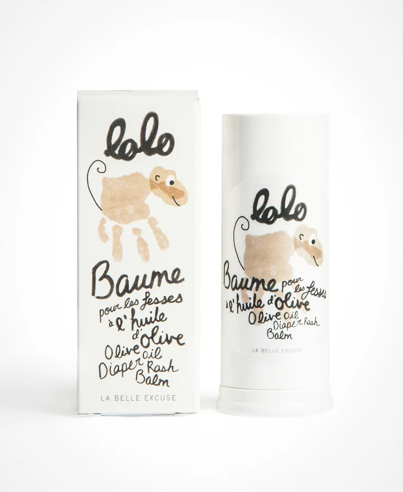 Baume pour les fesses à l'huile d'olive - Lolo et moi