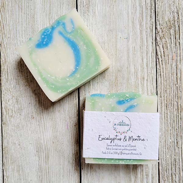 Savon Eucalyptus & menthe - Atelier La Fabuleuse